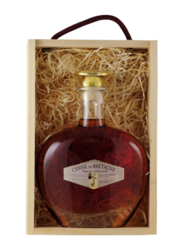 coffret carafe liqueur de cerise